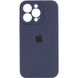 Чохол Silicone Case Full Camera Protective (AA) для Apple iPhone 14 Pro (6.1") Темно-синій / Midnight blue