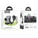Автодержатель Hoco H27 Rock push-type (center console) Black / Gray фото 6