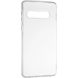 TPU чохол Epic Transparent 1,5mm для Samsung Galaxy S10 Безбарвний (прозорий)