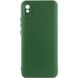 Чехол Silicone Cover Lakshmi Full Camera (AAA) для Xiaomi Redmi 9A Зеленый / Cyprus Green фото 1