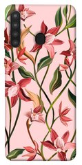 Чохол itsPrint Floral motifs для Samsung Galaxy A21
