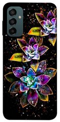 Чехол itsPrint Flowers on black для Samsung Galaxy M14 5G