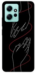 Чехол itsPrint Плетение рук для Xiaomi Redmi Note 12 4G
