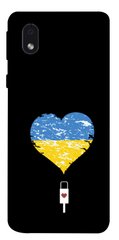 Чохол itsPrint З Україною в серці для Samsung Galaxy M01 Core / A01 Core