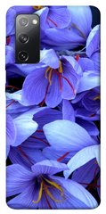 Чехол itsPrint Фиолетовый сад для Samsung Galaxy S20 FE