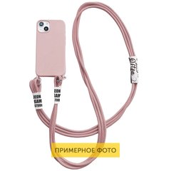 Чехол TPU two straps California для Apple iPhone 11 Pro Max (6.5") Розовый / Pink Sand