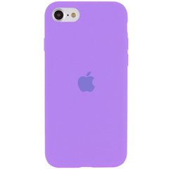 Чехол Silicone Case Full Protective (AA) для Apple iPhone SE (2020) Сиреневый / Dasheen