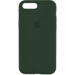 Уцінка Чохол Silicone Case Full Protective (AA) для Apple iPhone 7 plus / 8 plus (5.5") Відкрита упаковка / Зелений / Cyprus Green