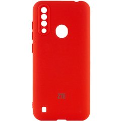 Чохол Silicone Cover My Color Full Camera (A) для ZTE Blade A7 Fingerprint (2020) Червоний / Red