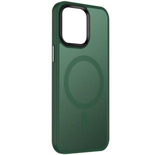 Чохол Ummi Colorful with MagSafe для Apple iPhone 13 (6.1") Зелений / Dark Green