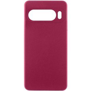 Чехол Silicone Cover Ummi Lakshmi Full Camera (AA) для Google Pixel 8 Pro Бордовый / Marsala