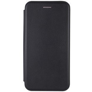 Кожаный чехол-книжка Classy для Xiaomi Redmi Note 8 / Note 8 2021 Черный