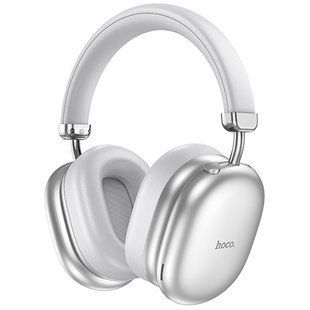 Накладные беспроводные наушники Hoco W35 Max Auspicious ANC Silver