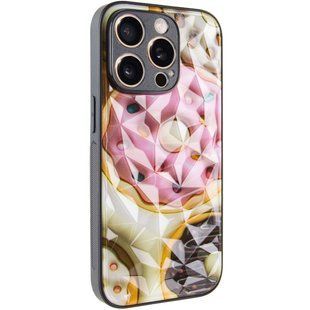 TPU+PC чехол Prisma Fluffie для Apple iPhone 15 Pro (6.1") Donut