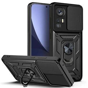 Чехол Ummi Camshield Serge Ring для Xiaomi Redmi Note 12S Черный / Black