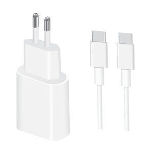 Уценка СЗУ Amaya AC35CC PD35W (1USB-C) + кабель Type-C to Type-C Мятая упаковка / White