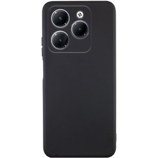 Силиконовый чехол Candy Full Camera для Infinix Hot 40i Черный / Black