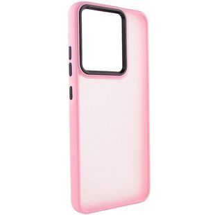 Чехол TPU+PC Lyon Frosted для Motorola Moto G86 5G Pink