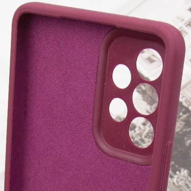 Чехол Silicone Cover Lakshmi Full Camera (AAA) для Samsung Galaxy A53 5G Бордовый / Plum