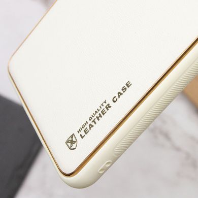 Кожаный чехол Xshield для Xiaomi Redmi 10 Белый / White