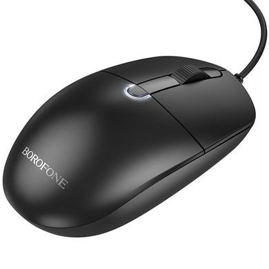 Миша дротова Borofone BG17 Morning Black