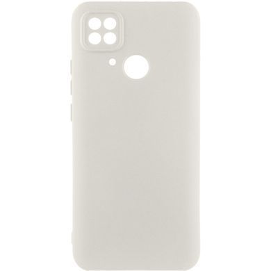 Чехол Silicone Cover Lakshmi Full Camera (AAA) для Xiaomi Redmi 10C Белый / White