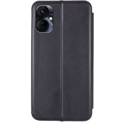 Кожаный чехол-книжка Classy для TECNO Camon 19 Neo Черный