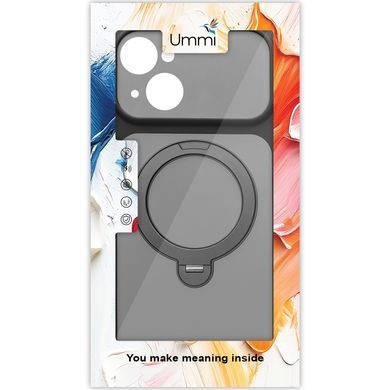 Чохол Ummi Full Camera with MagSafe HQ Ring для Apple iPhone 13 (6.1") Black