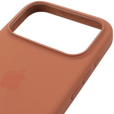 Чохол Silicone case (AAA) with Magsafe and Animation для Apple iPhone 17 Pro Max (6.9") Terra Cotta