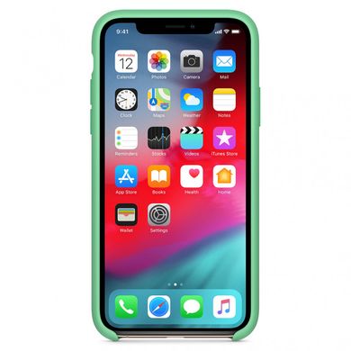 Чехол Silicone Case without Logo (AA) для Apple iPhone 11 Pro (5.8") Зеленый / Spearmint