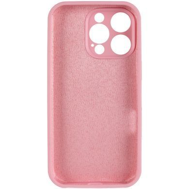Чохол Silk Full Camera Protective (AA) NO LOGO для Apple iPhone 16 Pro (6.3") Рожевий / Light pink