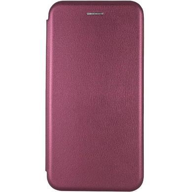 Шкіряний чохол-книжка Classy для Motorola Moto G56 5G Бордовий