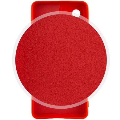 Чехол Silicone Cover Lakshmi Full Camera (A) для TECNO Spark 8C Красный / Red