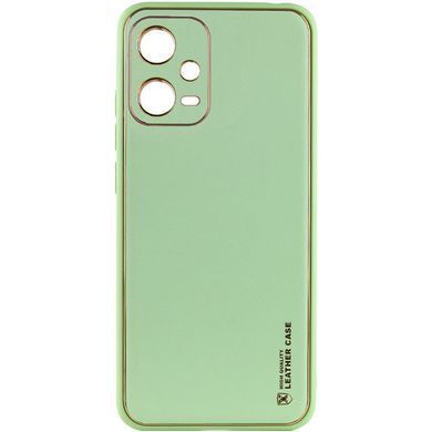 Шкіряний чохол Xshield для Xiaomi Poco X5 5G / Redmi Note 12 5G Зелений / Pistachio