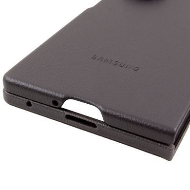 Уценка Кожаный чехол Leather Case (AAA) для Samsung Galaxy Z Fold7 Вскрытая упаковка / Gray