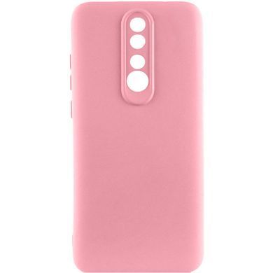 Чехол TPU GETMAN Liquid Silk Full Camera для Xiaomi Redmi 8 Розовый / Pink