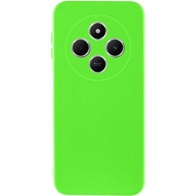 Чехол Silicone Cover Lakshmi Full Camera (AA) для Xiaomi Redmi 14C / Poco C75 Салатовый / Neon Green