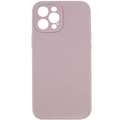 Чохол Silk Full Camera Protective (AA) NO LOGO для Apple iPhone 12 Pro Max (6.7") Сірий / Lavender