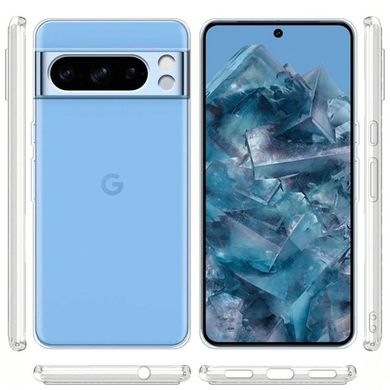 TPU чехол Epic Transparent 1,5mm Full Camera для Google Pixel 8 Pro Бесцветный (прозрачный)