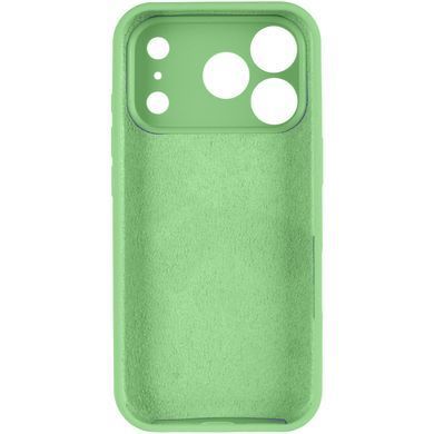 Чохол Silk Full Camera Protective (AA) NO LOGO для Apple iPhone 17 Pro Max (6.9") М'ятний / Mint