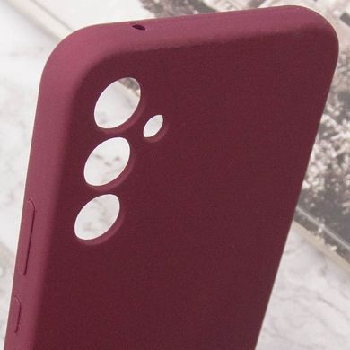 Чехол Silicone Cover Lakshmi Full Camera (AAA) для Samsung Galaxy S23 FE Бордовый / Plum