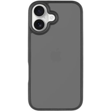 Уценка TPU+PC чехол Metal Buttons для Apple iPhone 17 (6.3") Поврежденная упаковка / Черный / Black