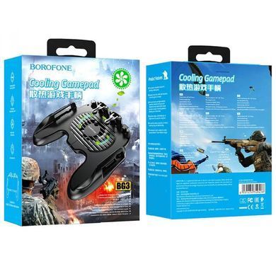 Геймпад джойстик Borofone BG3 Warrior cooling Черный