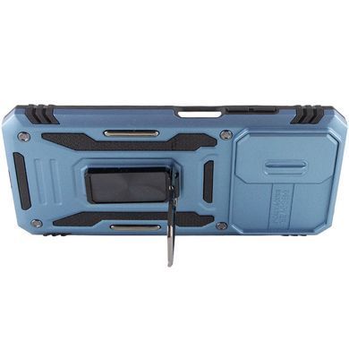 Ударопрочный чехол Camshield Army Ring для Xiaomi Redmi 10 Голубой / Light Blue