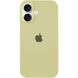 Чехол Silicone Case Full Protective (AA) для Apple iPhone 16 Plus (6.7") Желтый / Mellow Yellow