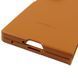 Кожаный чехол Leather Case (AAA) для Samsung Galaxy Z Fold6 Tan фото 6