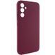 Чехол Silicone Cover Lakshmi Full Camera (AAA) для Samsung Galaxy S23 FE Бордовый / Plum фото 2