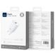 СЗУ WIWU G006 Essen QC3.0 18W GaN (1USB-A) + кабель USB to Type-C White фото 2