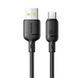 Дата кабель Baseus Silky Series OS Fast Charging USB to Type-C 100W (1m) (P10377703) Cluster Black