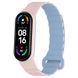 Ремешок Dual-color Magnetic для Xiaomi Mi Band 7/6/5/4/3 Light Pink / Lilac Blue